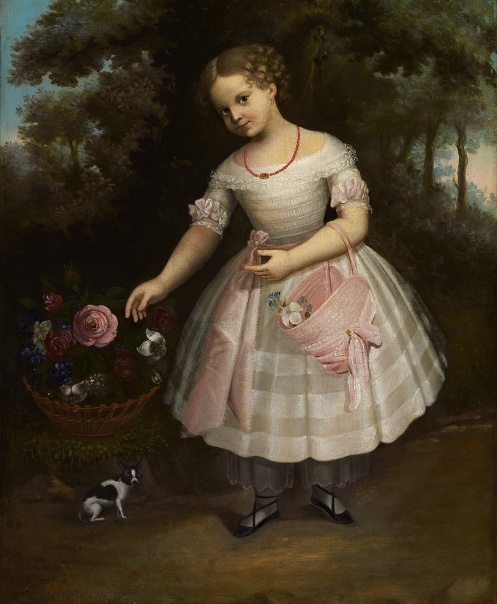 Портрет девочки, 1840s