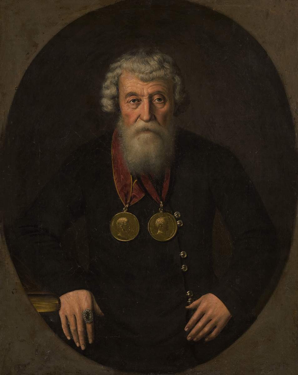 Портрет купца I гильдии, 1820–1830–е.