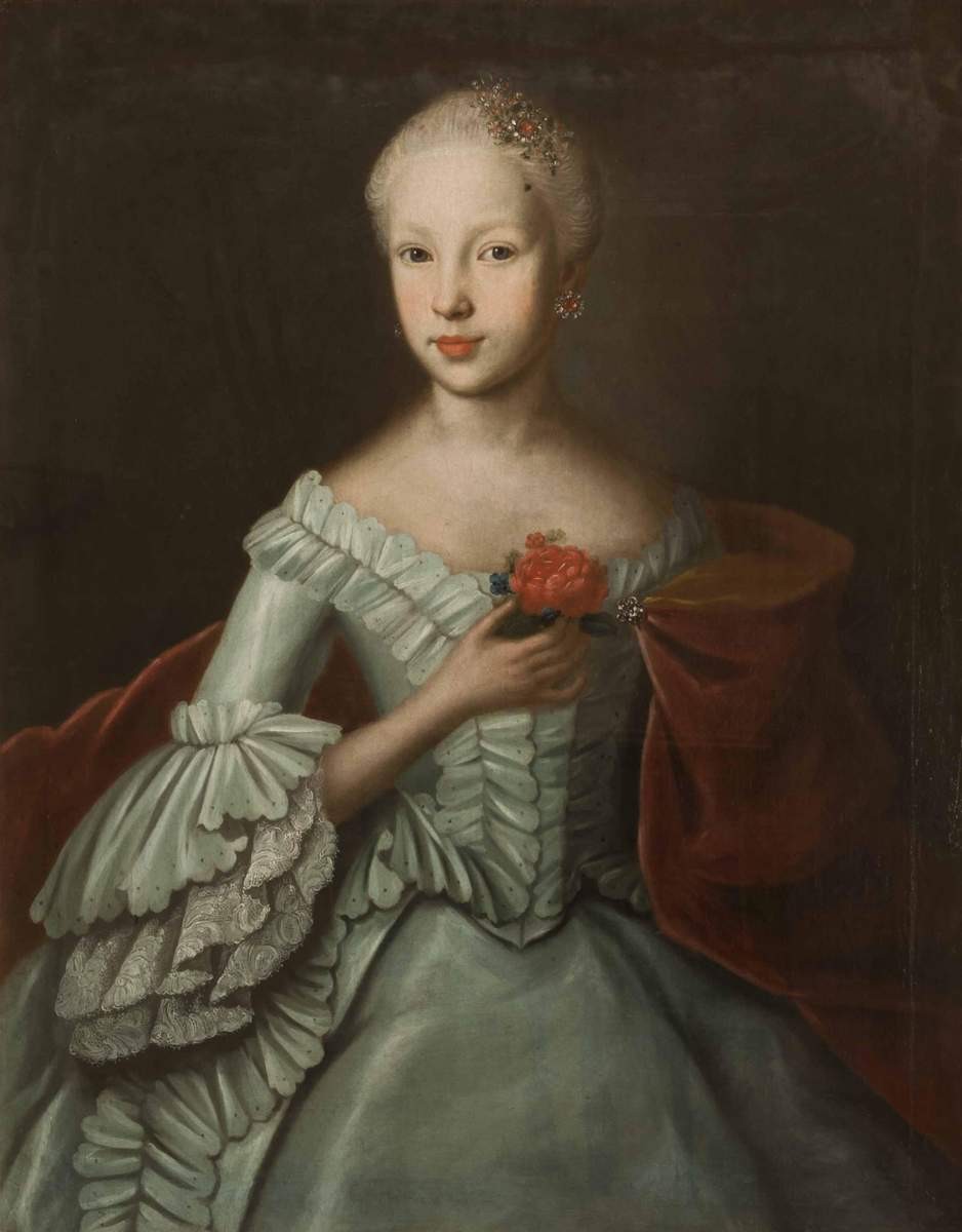 Женский портрет, mid-18th century