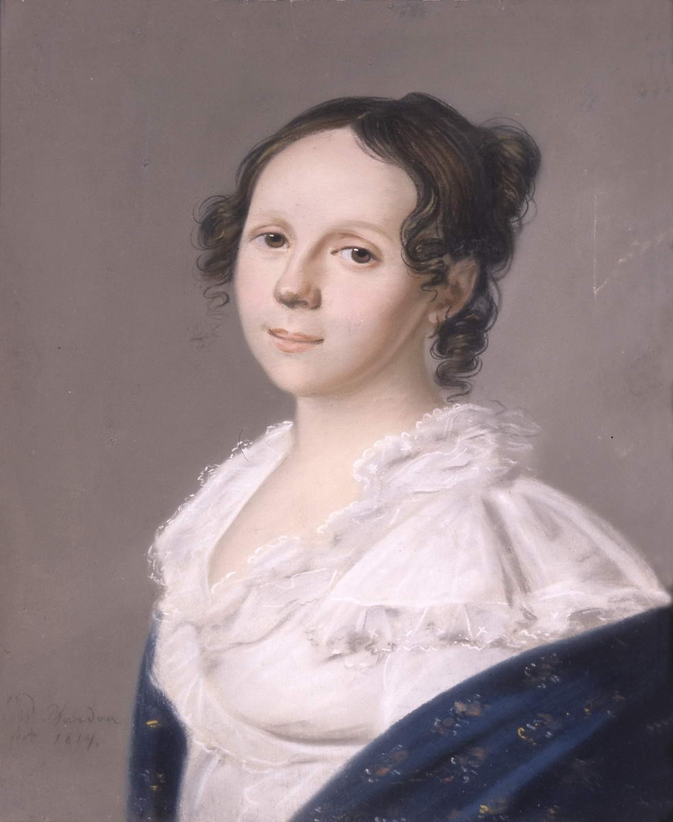 Портрет Анны Ивановны Стремоуховой, Karl Wilhelm Bardou, 1814