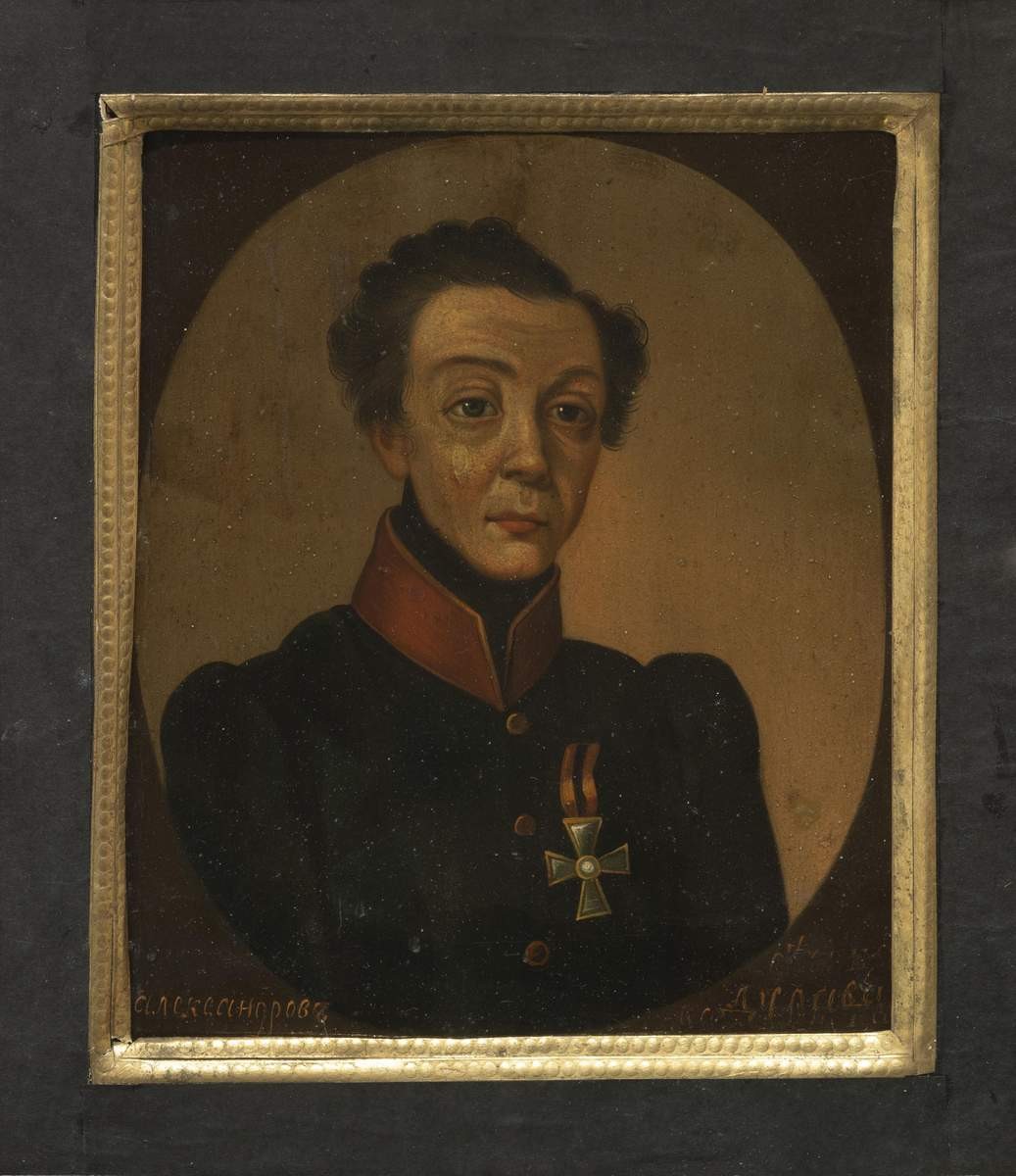 Портрет Н. А. Дуровой, first half of the 19th century