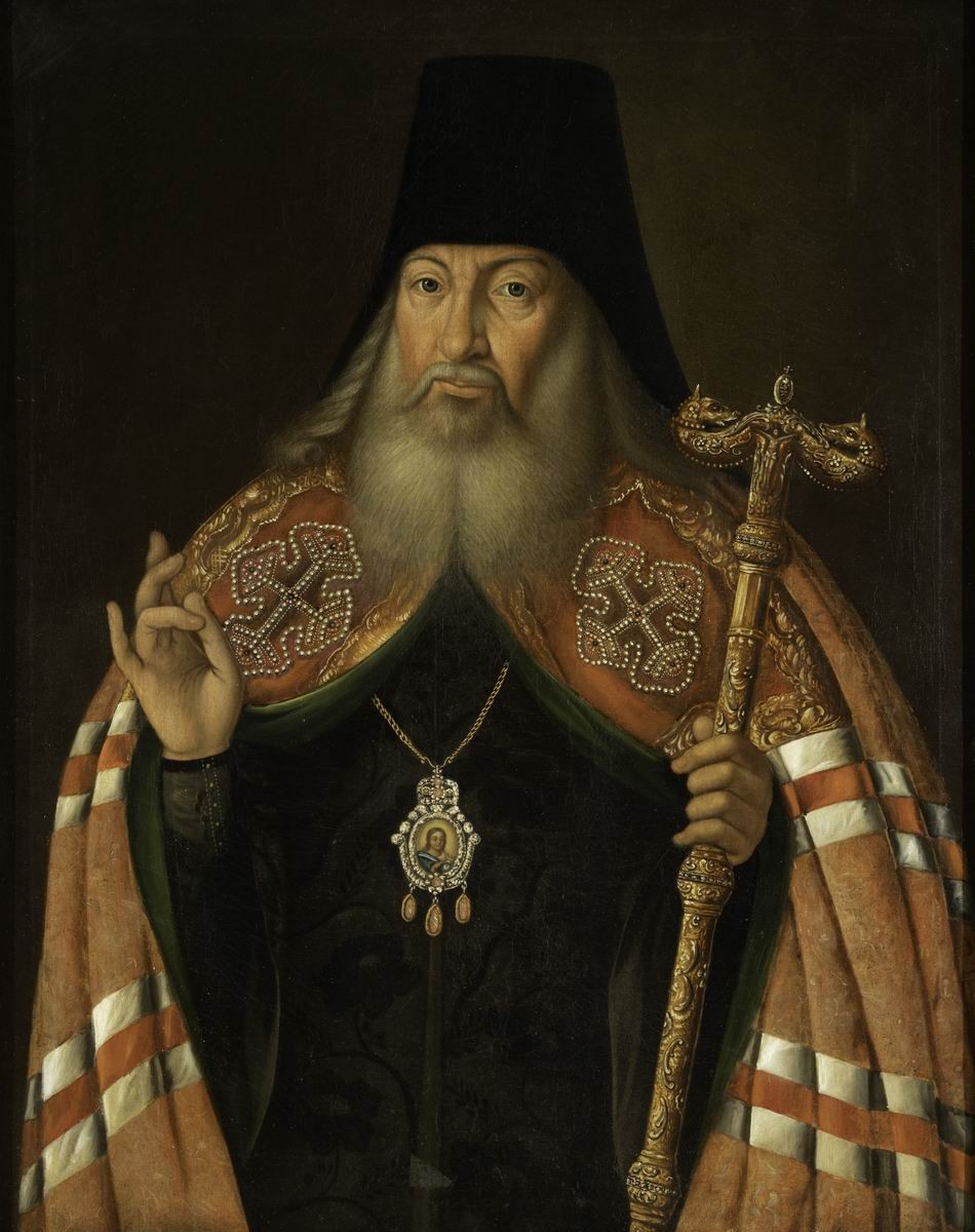 Портрет архиепископа Вениамина Пуцек-Григоровича, Aleksey Antropov, 1760s–1770s