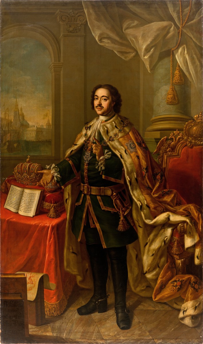 Портрет Петра I, Aleksey Antropov, 1770