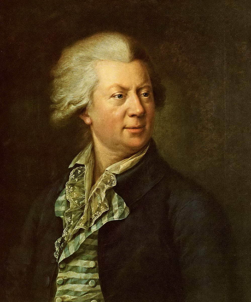 Портрет архитектора Ю. М. Фельтена, Stepan Shchukin, no earlier than 1787