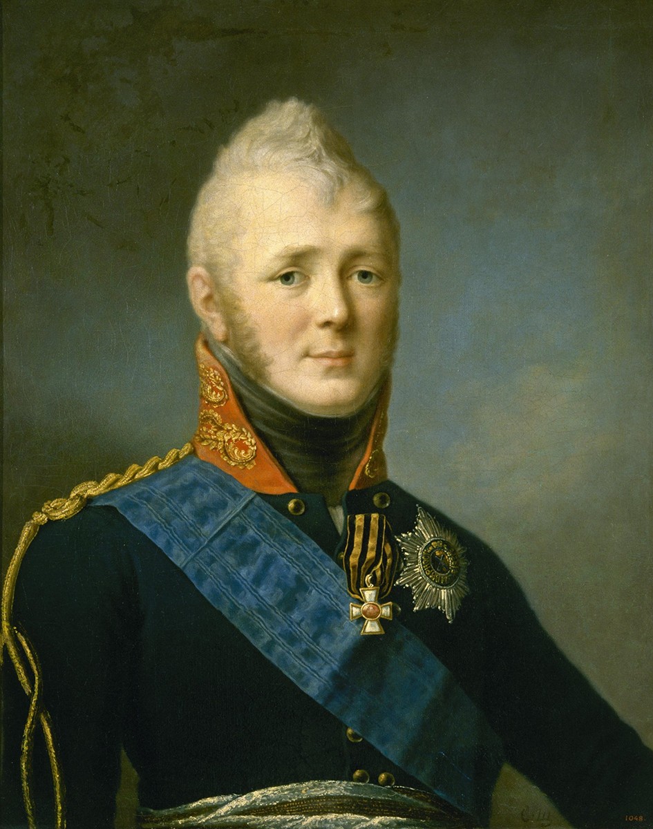 Портрет Александра I, no earlier than 13 December 1805