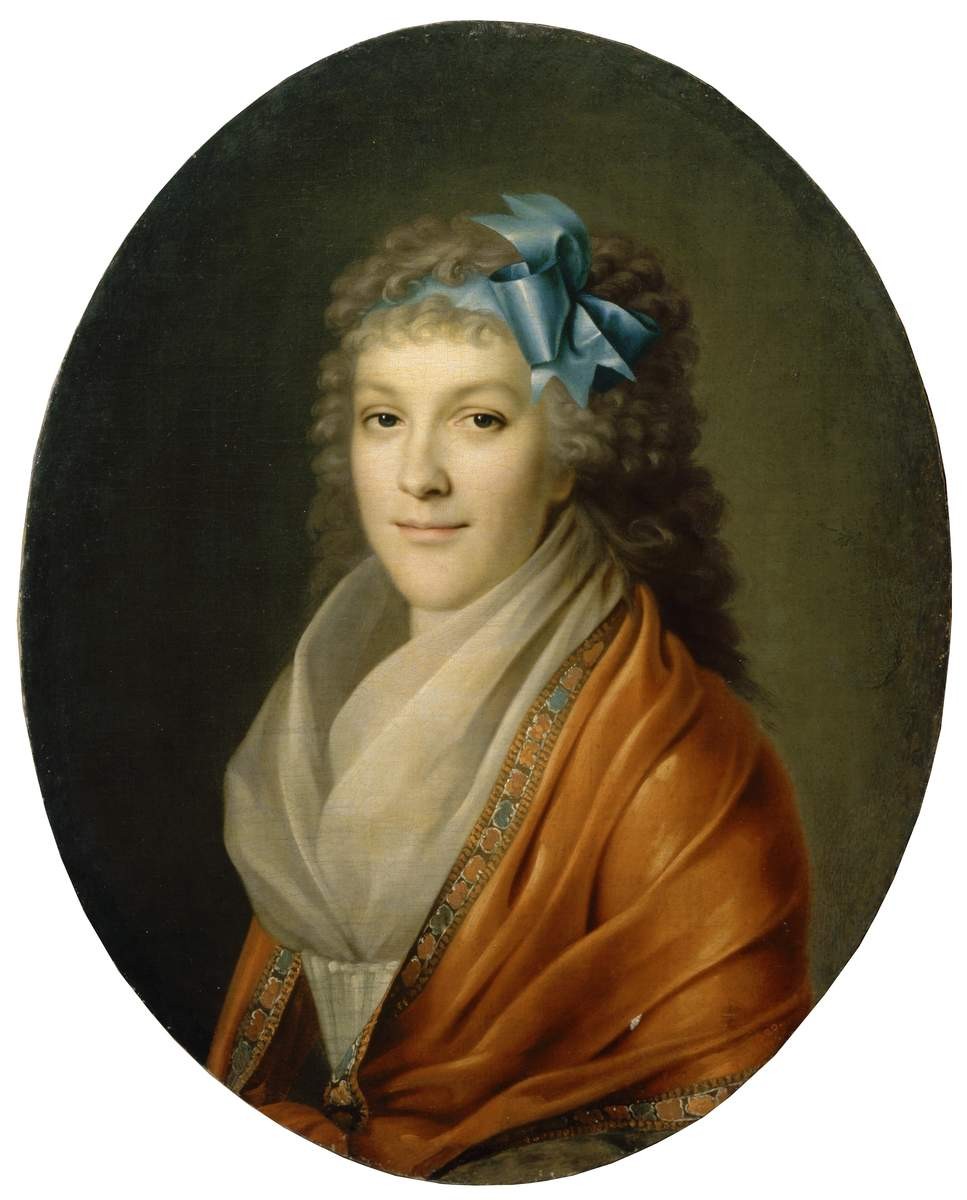 Портрет неизвестной из рода Милорадовичей, Nikolay Argunov, c. 1795