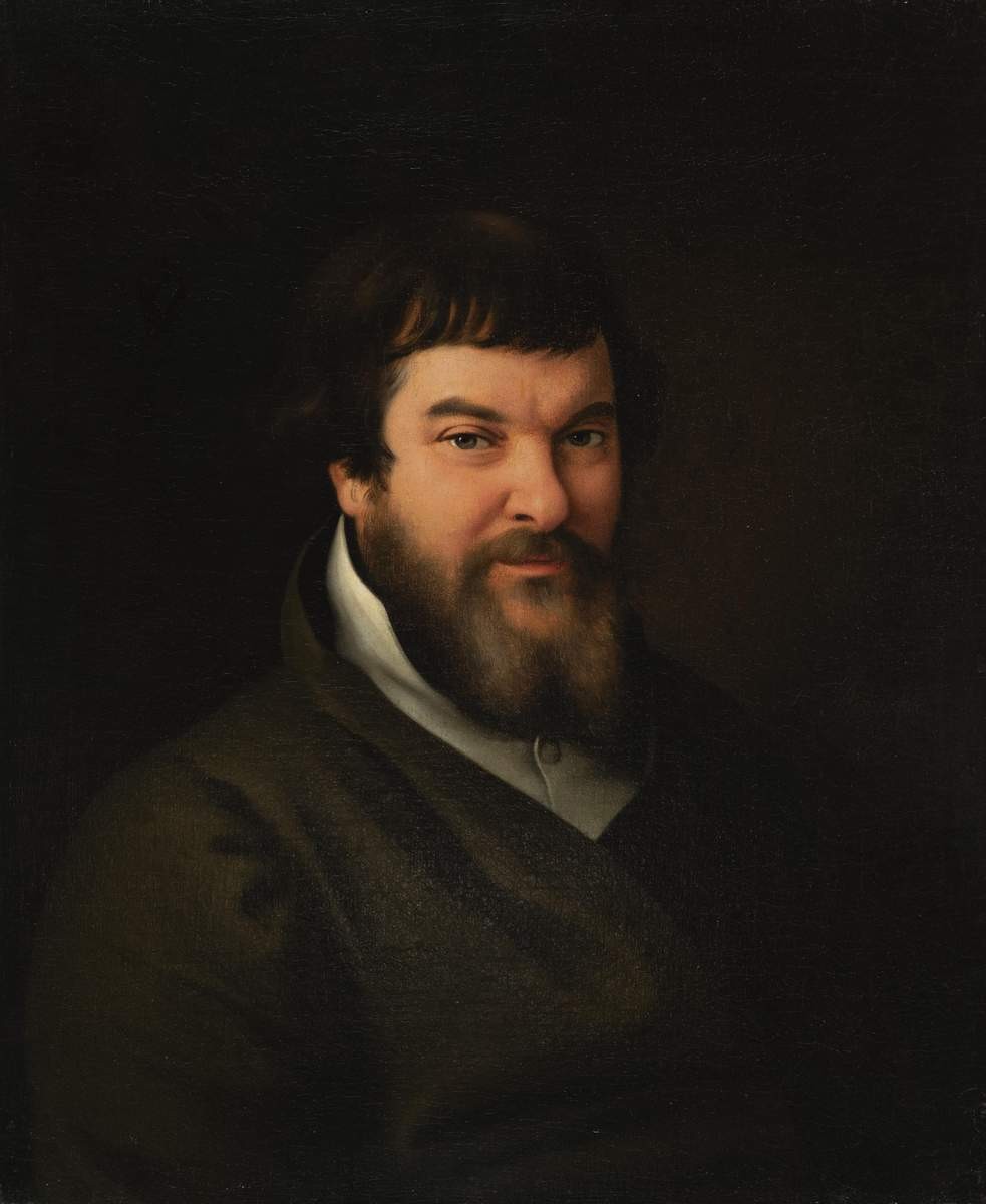 Портрет неизвестного (купца?), Nikolay Argunov, 1818