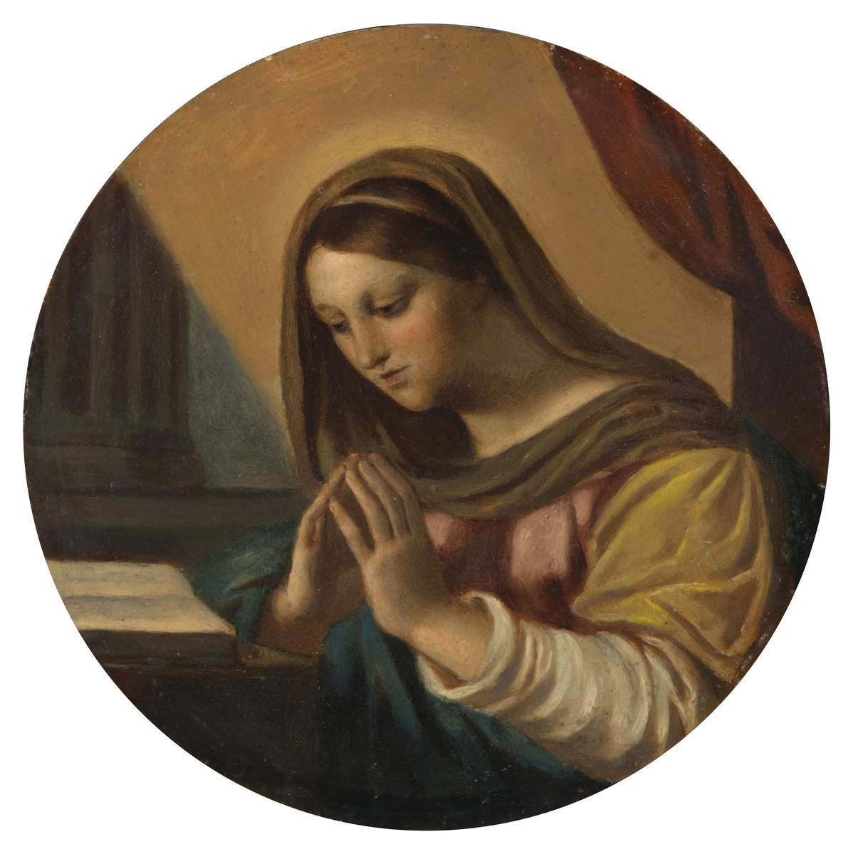 Богоматерь (из «Благовещения»), Aleksey Yegorov, 1830s