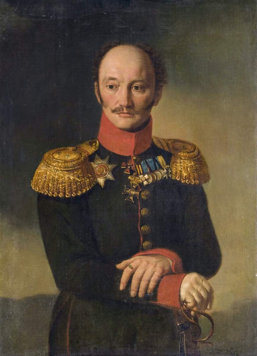 Портрет М. П. Ланского, Aleksey Yegorov, c. 1832–1834