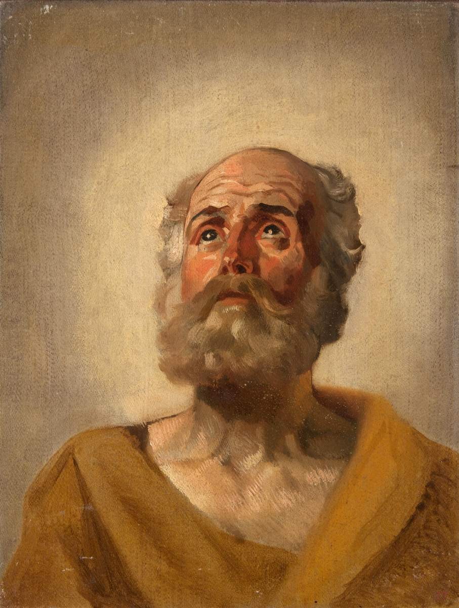 Голова апостола, Karl Bryullov, 1843–1847