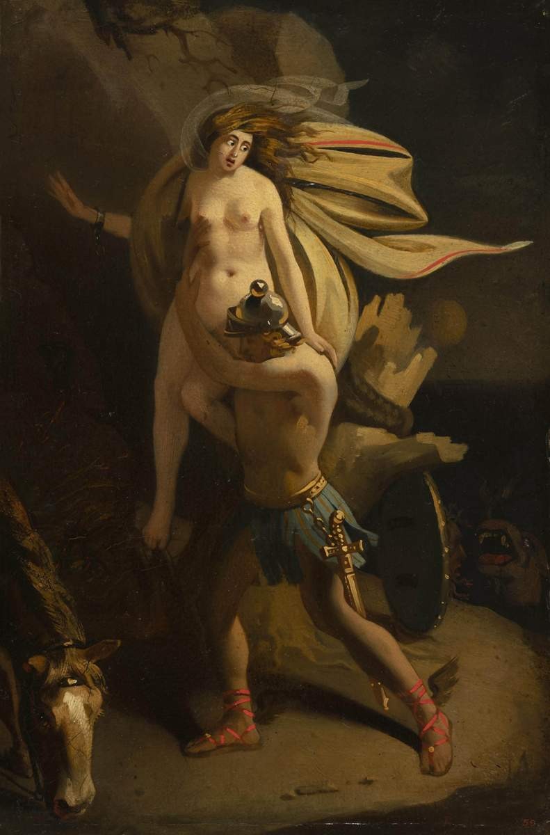 Персей и Андромеда, Karl Bryullov, late 1810s