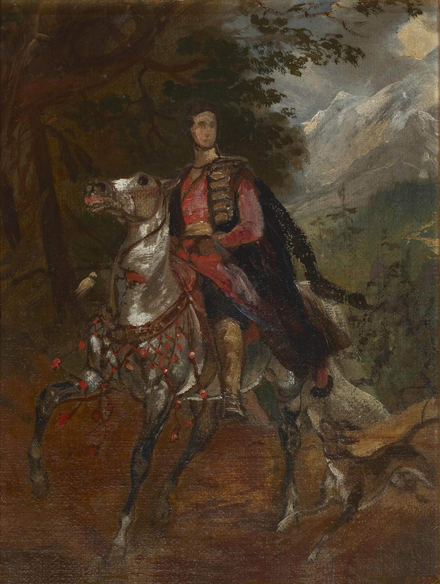 Портрет А. Н. Демидова, князя Сан-Донато, Брюллов Карл Павлович, Около 1831