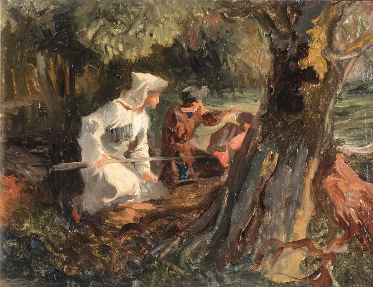 Застрельщики. Воины Самурской милиции в Дагестане, Grigory Gagarin, between 1840 and 1847