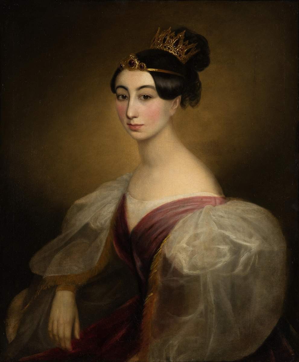 Портрет молодой грузинки, Grigory Gagarin, 1830s