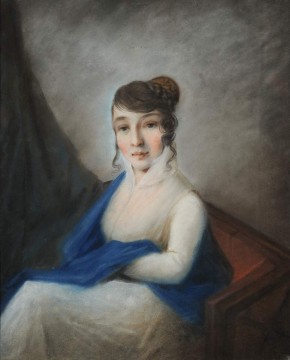 Портрет Александры Сергеевны Бибиковой, рожд. Борщовой (1780-1809), жены Александра Ильича Бибикова