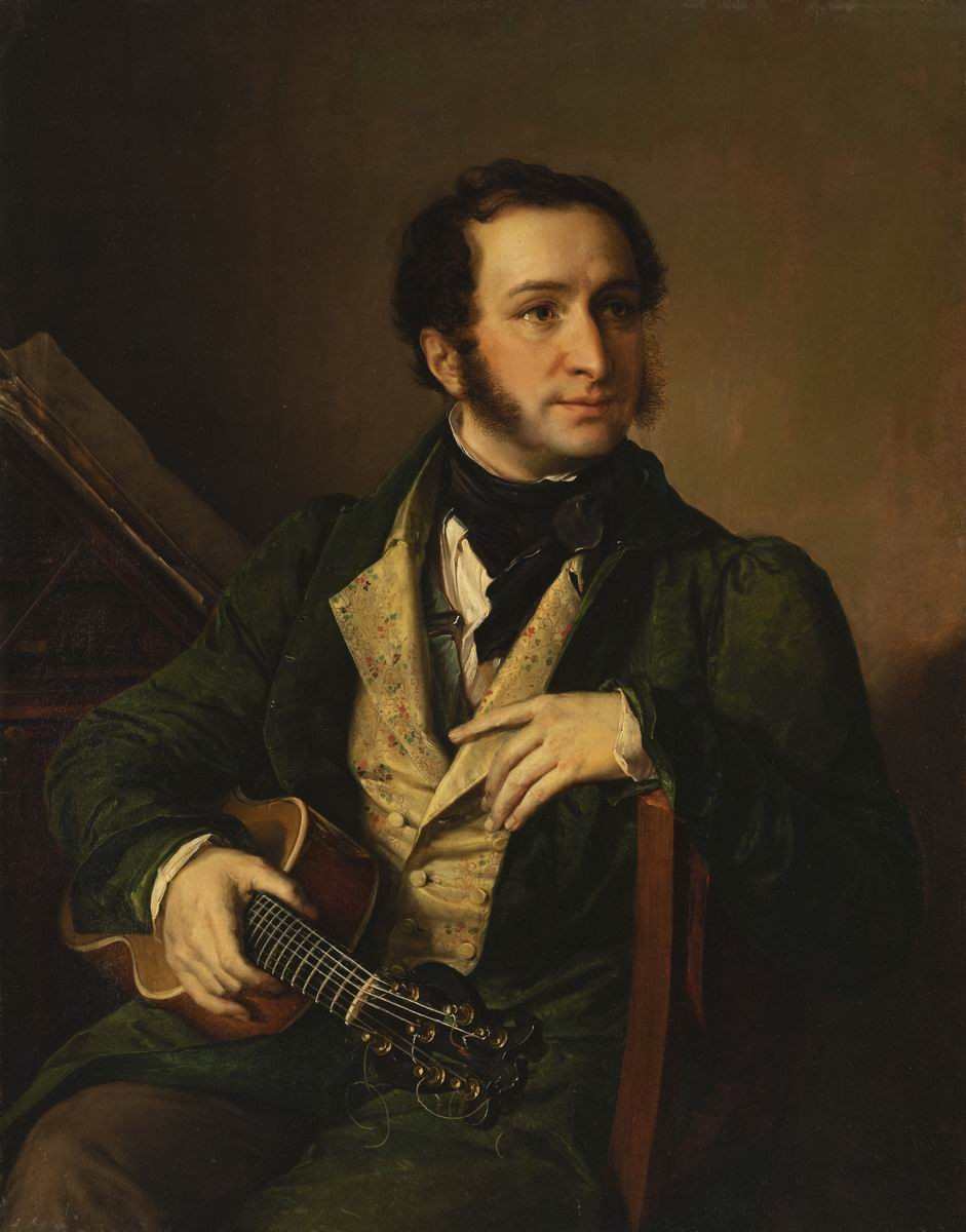 Портрет П. М. Васильева, Vasily Andreevich Tropinin, 1830s