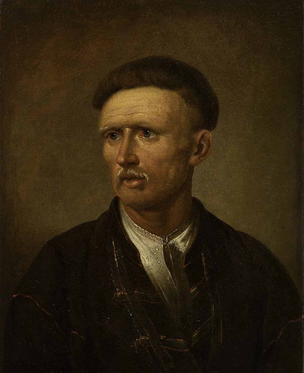 Портрет пожилого украинского крестьянина, Vasily Andreevich Tropinin, no earlier than 1820