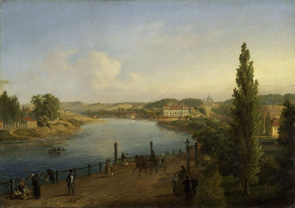 Вид в окрестностях Вильно, Vasily Sadovnikov, 1846–1852