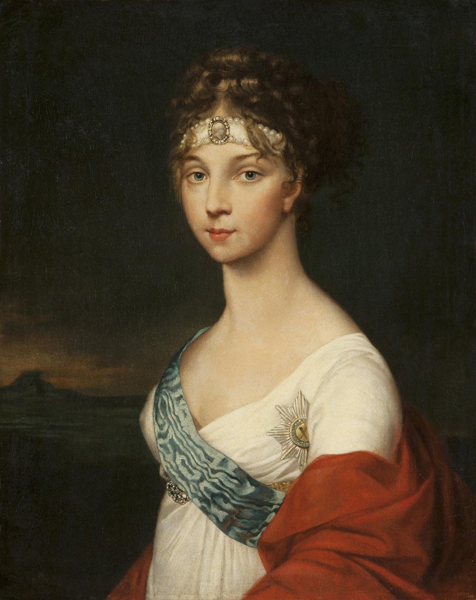 Портрет императрицы Елизаветы Алексеевны, Johann Friedrich August Tischbein, 1800s
