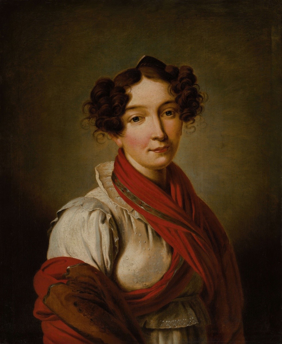 Портрет княгини Екатерины Ивановны Голицыной, Aleksandr Molinari, К. 1800-х – пер. п. 1810-х