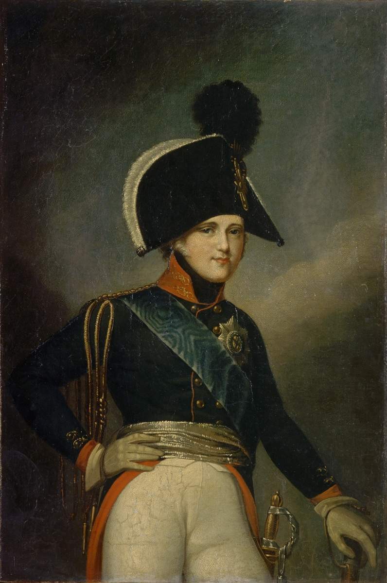 Портрет Александра I (1777-1825), Gerhard von Kügelgen, 1800s