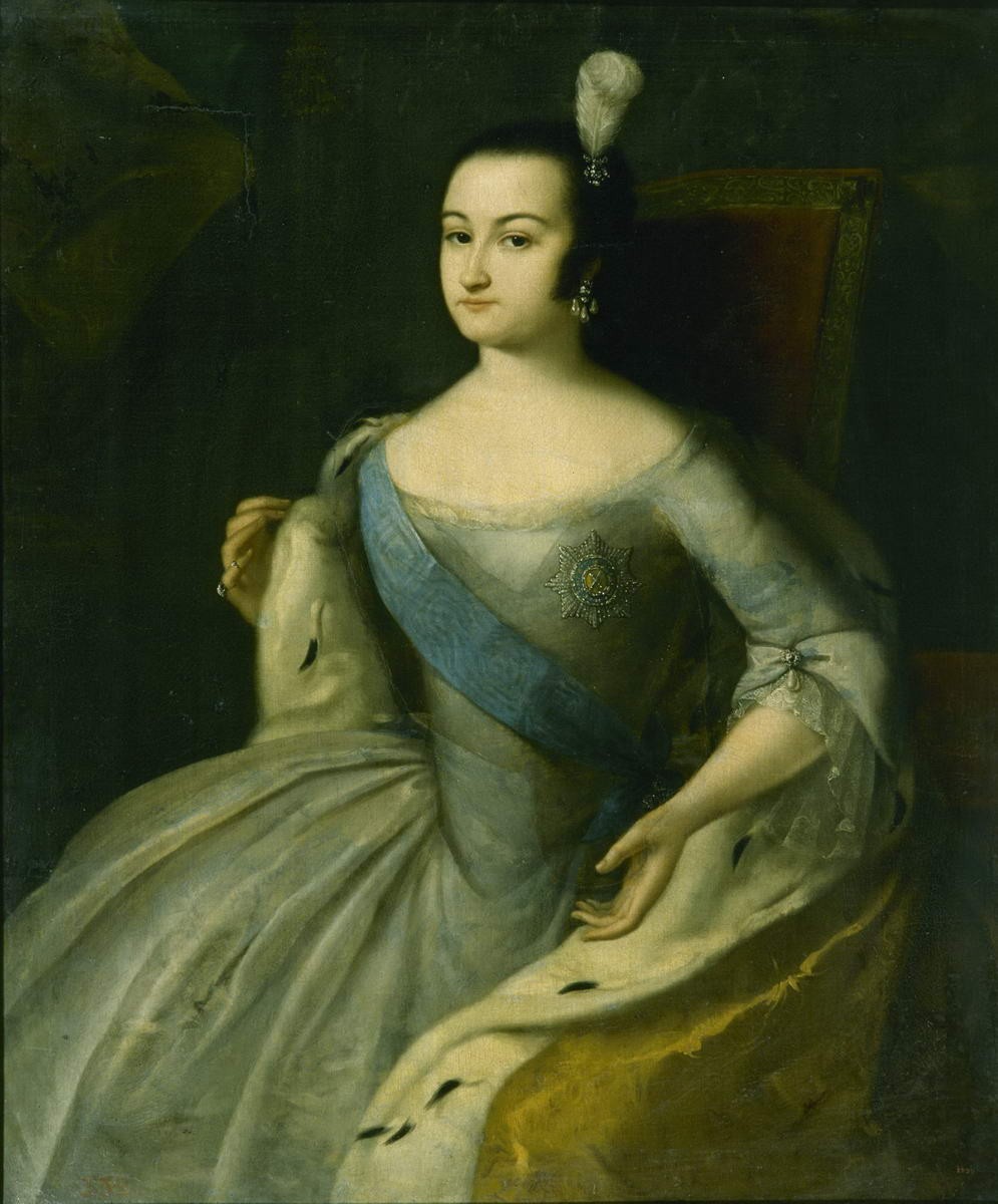 Портрет правительницы Анны Леопольдовны, Louis Caravaque, c. 1740