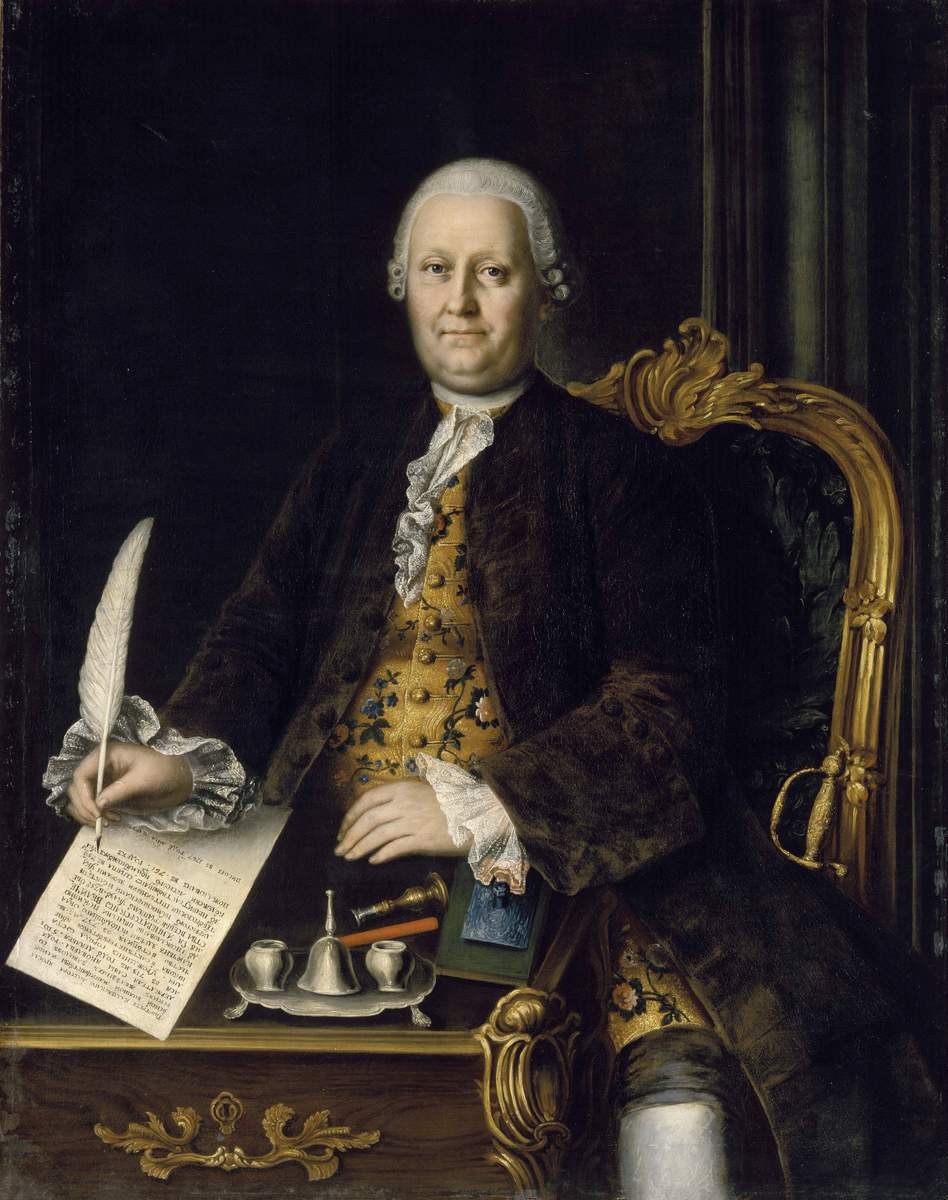 Портрет С. Я. Яковлева, Kolokolnikov Mina Lukich, 1767