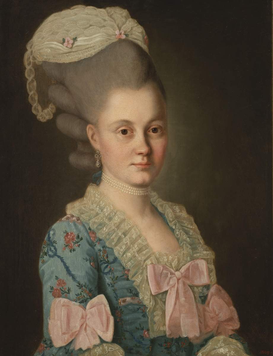 Портрет П. В. Паской, late 1770s – early 1780s