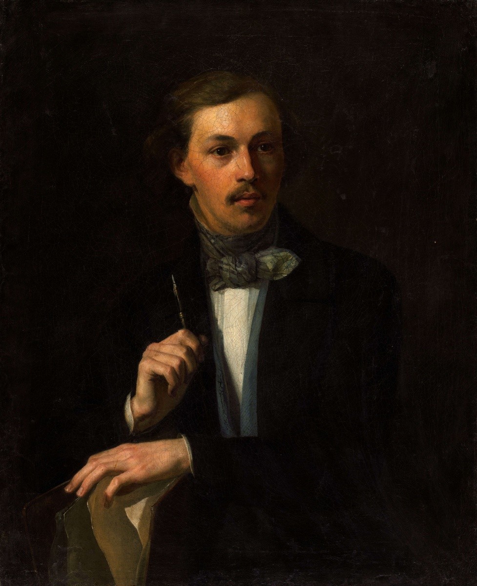 Портрет художника, second half of the 1840s – early 1850s