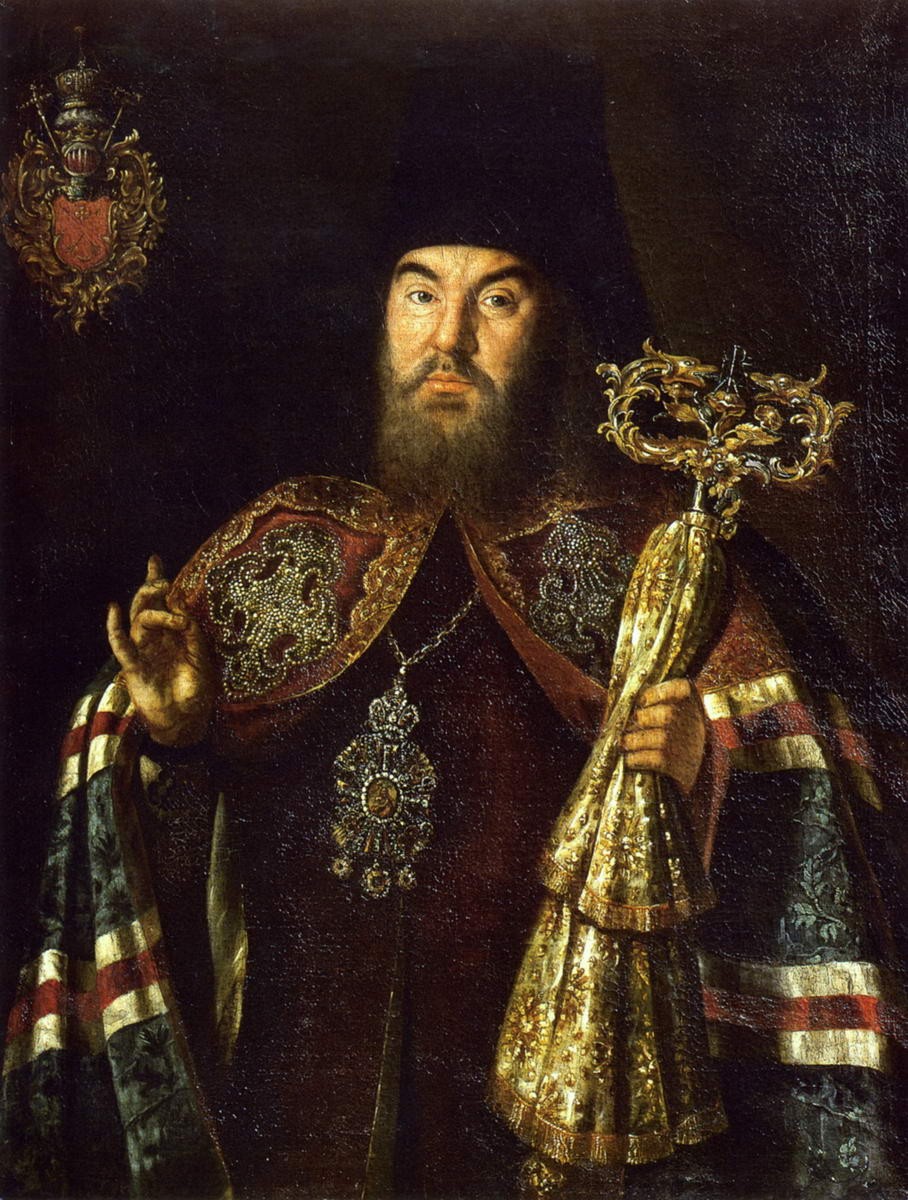 Портрет архиепископа Сильвестра Кулябки, Aleksey Antropov, 1760