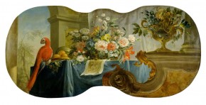 Flowers, Fruit and a Parrot