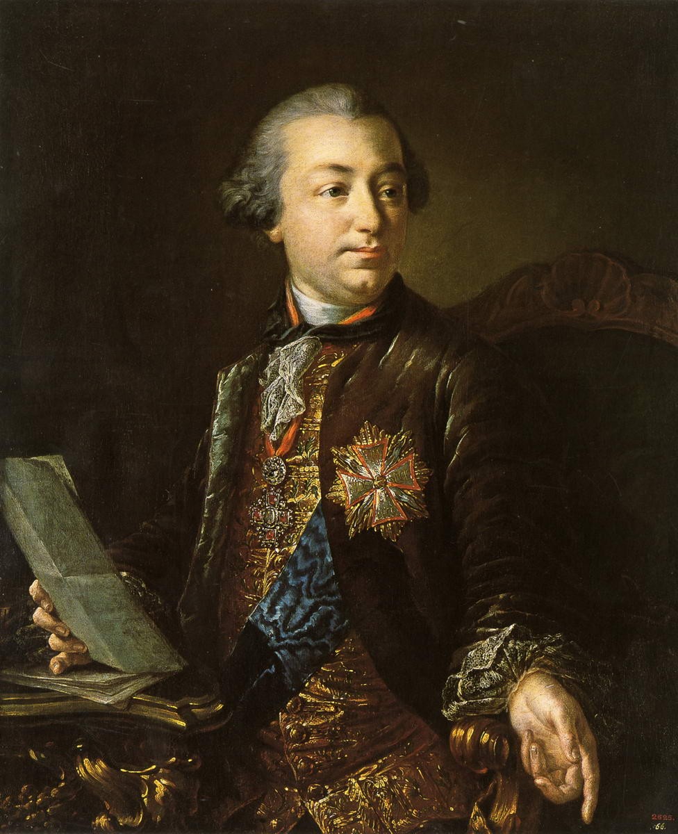 Портрет И. И. Шувалова, Anton Losenko, 1760