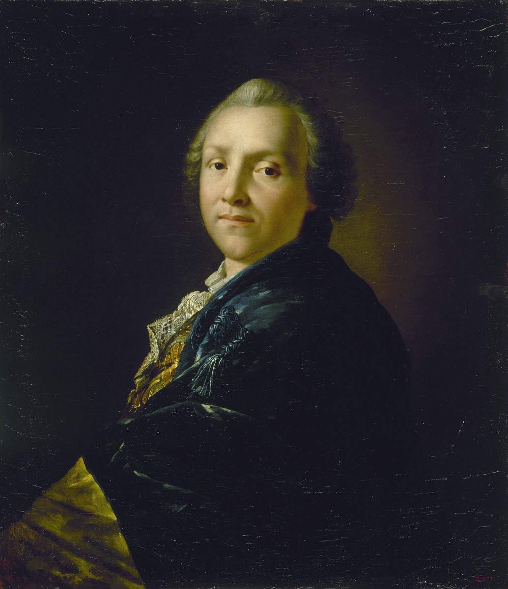 Портрет А. П. Сумарокова, Anton Losenko, 1760