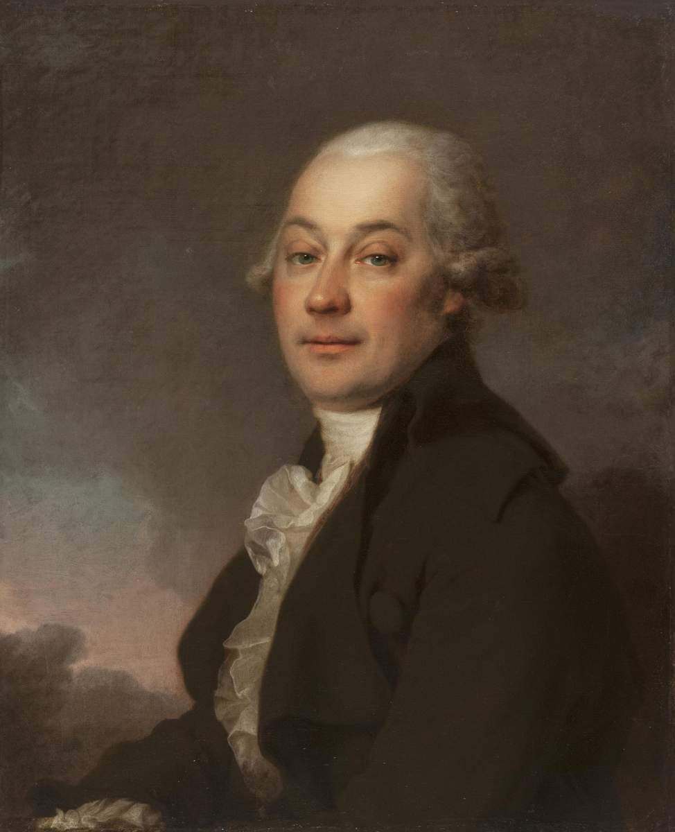 Портрет И. И. Гауфа, Dmitry Levitzky, 1790s