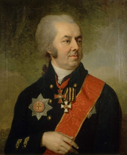 Боровиковский В. Л..Портрет И. Е. Арбенева в мундире лейб-гвардии Измайловского полка. 1799