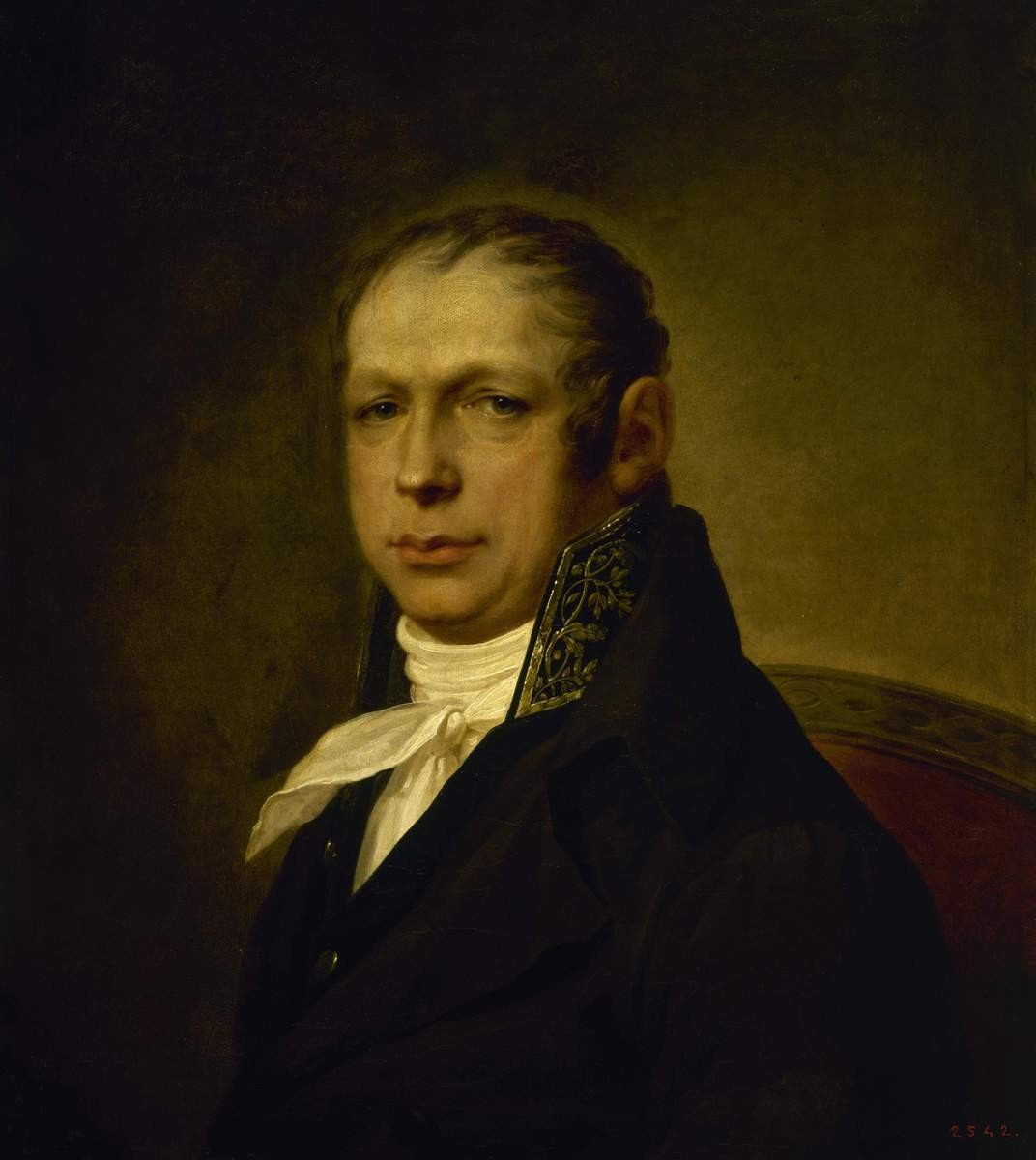 Портрет архитектора А. Д. Захарова, Stepan Shchukin, no earlier than 7 July 1804
