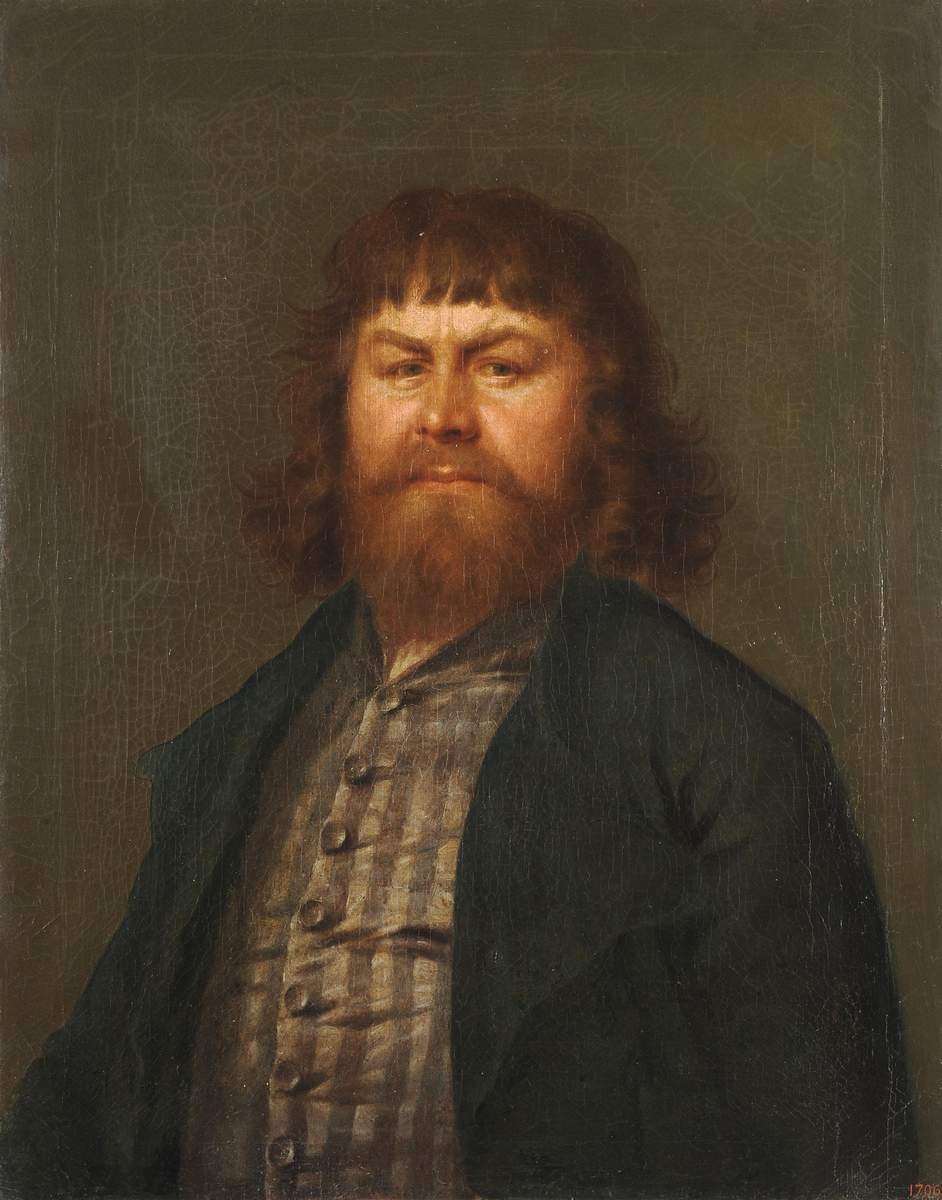 Портрет купца, Grigory Ugryumov, 1790s