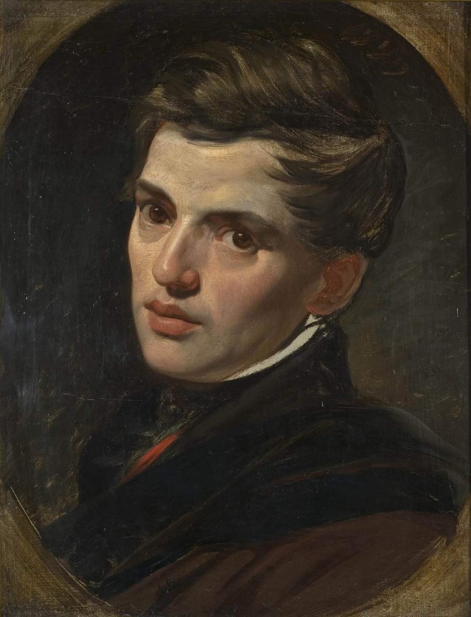 Портрет Александра Павловича Брюллова, Karl Bryullov, mid-1820s