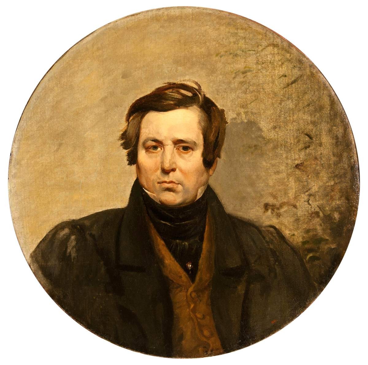 Портрет Василия Ивановича Орлова, Karl Bryullov, 1836