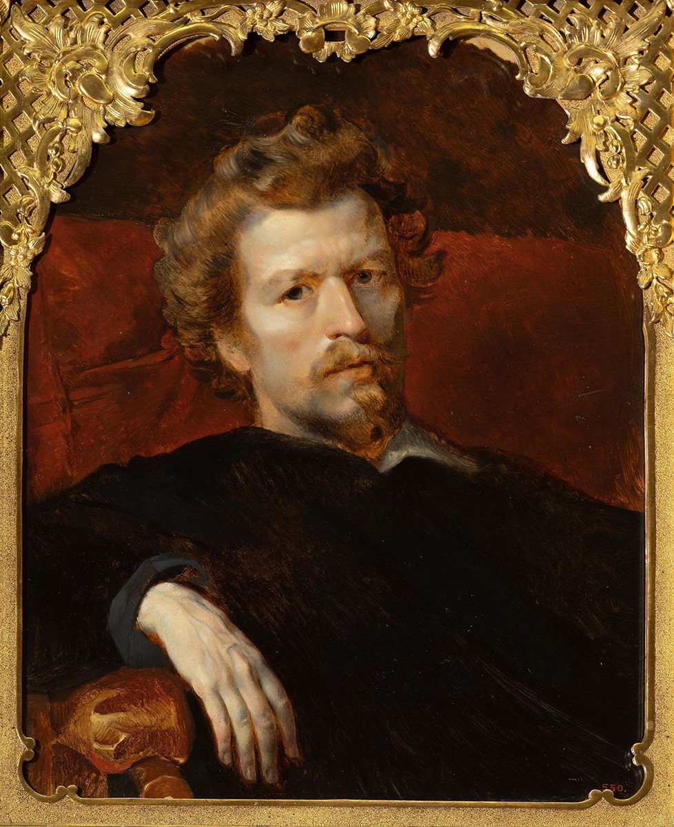 Автопортрет, Karl Bryullov, 1848