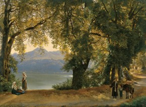 Озеро Альбано в окрестностях Рима