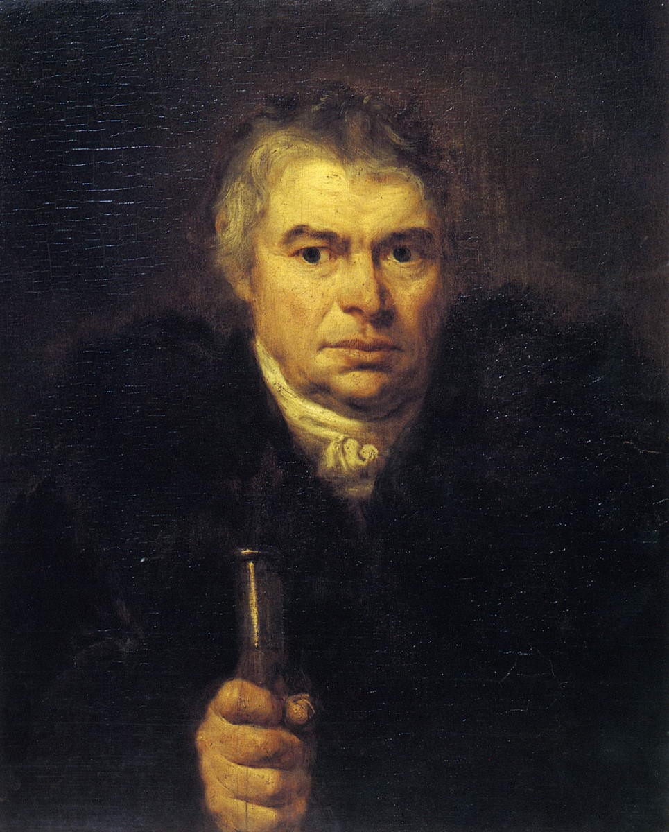 Портрет А. К. Швальбе (отца художника), Orest Kiprensky, 1804