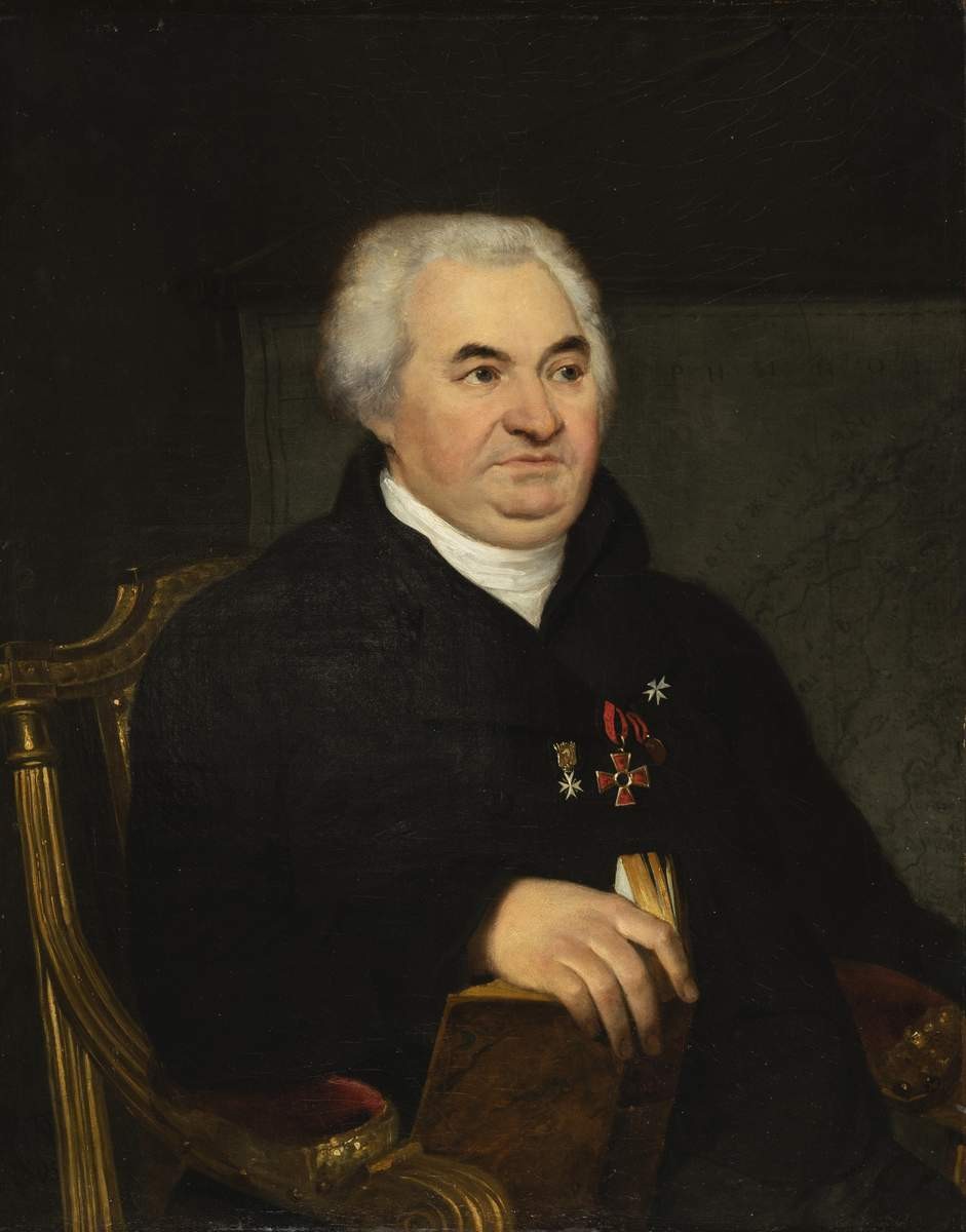 Портрет И. В. Кусова, Orest Kiprensky, 1808