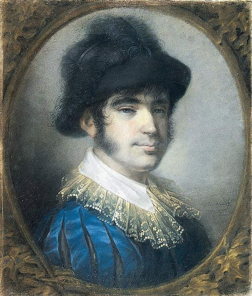 Портрет молодого человека в испанском костюме, Alexey Venetsianov, 1804