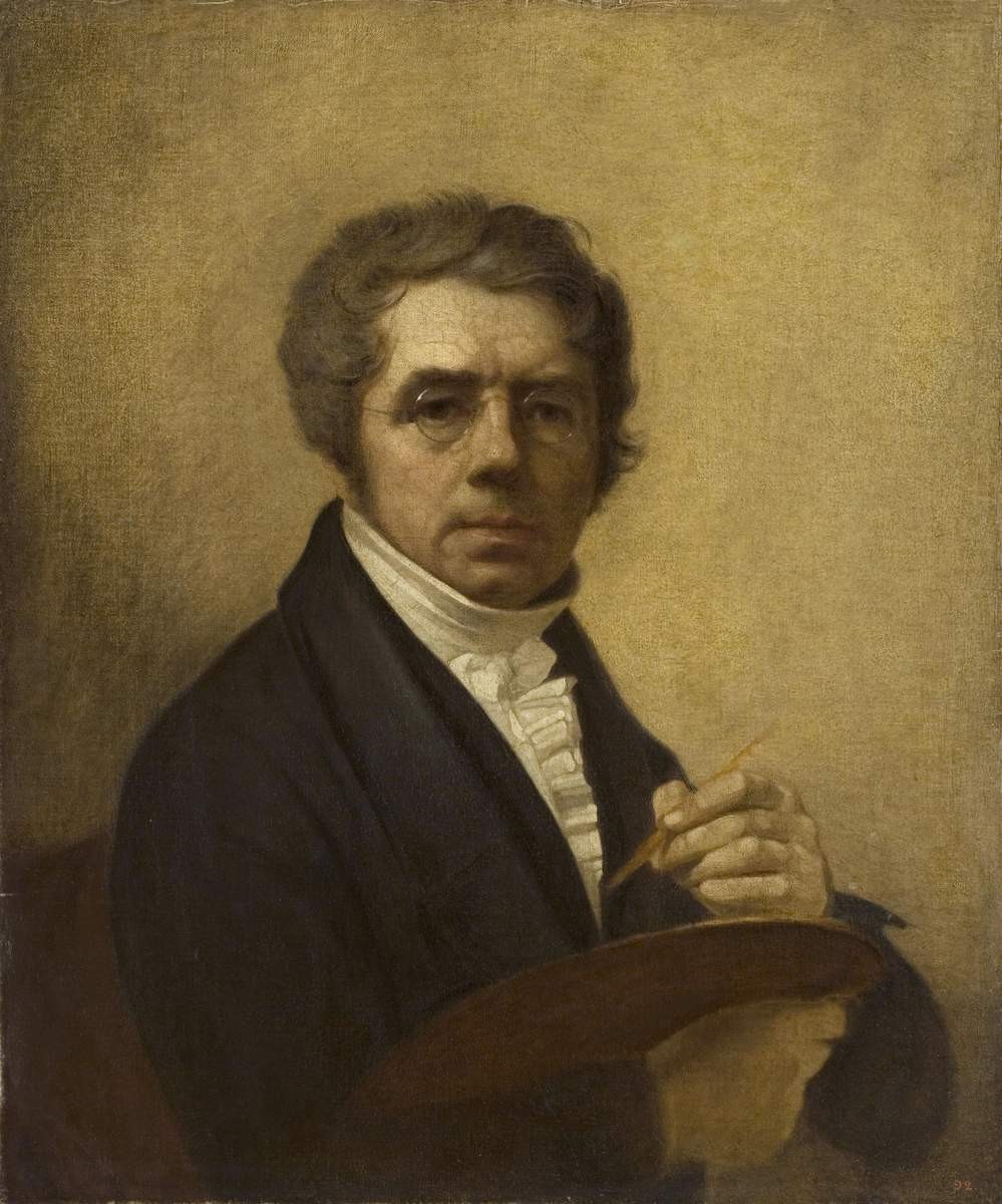 Автопортрет, Alexey Venetsianov, 1811