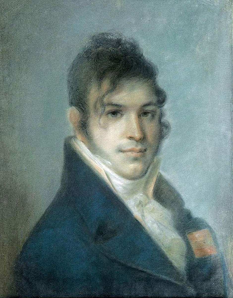 Портрет Александра Ильича Бибикова, Alexey Venetsianov, between 1807 and 1809