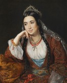 Портрет писательницы В. И. Лизогуб