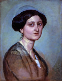 Натурщица Ассунта (в повороте Христа; полуфигура)