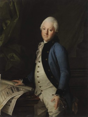 Портрет Адьюнкт-ректора Академии художеств архитектора Юрия Матвеевича Фельтена (1730-1801), впоследствии директора Академии художеств