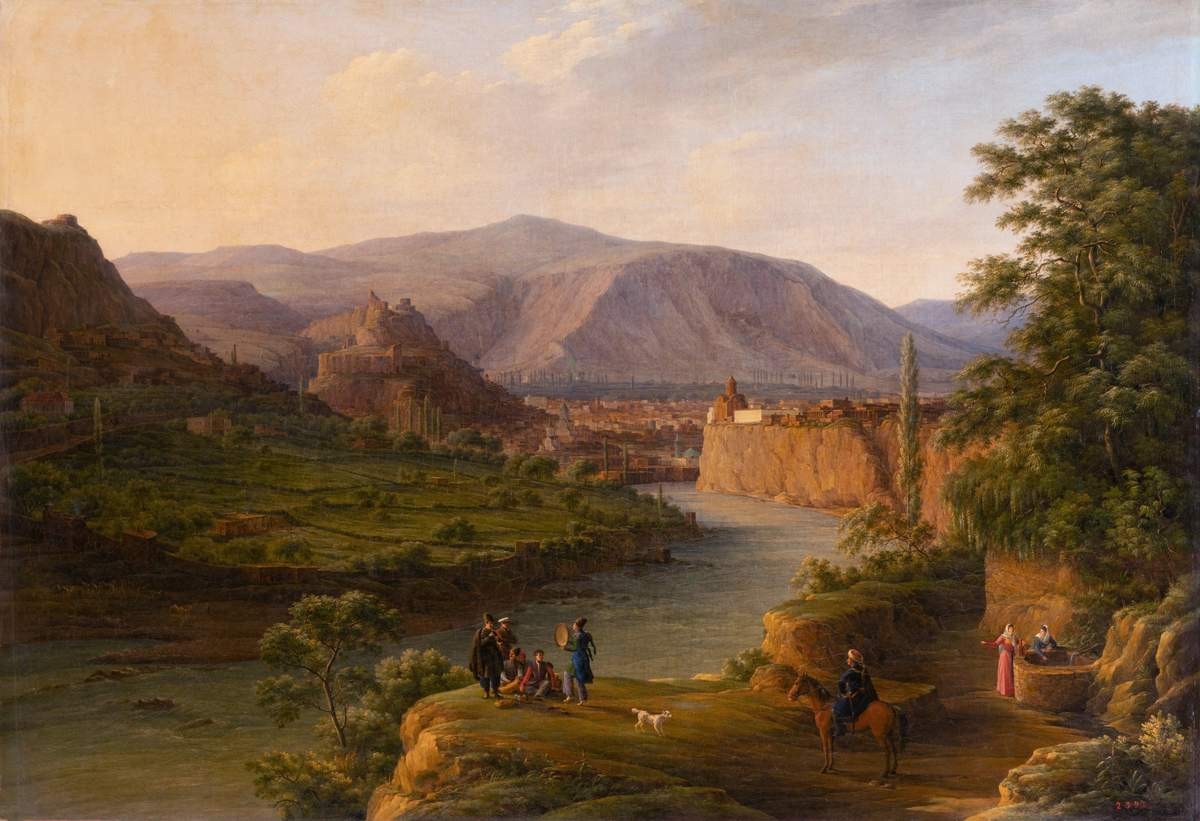 Вид Тифлиса, Nikanor Chernetsov, 1832